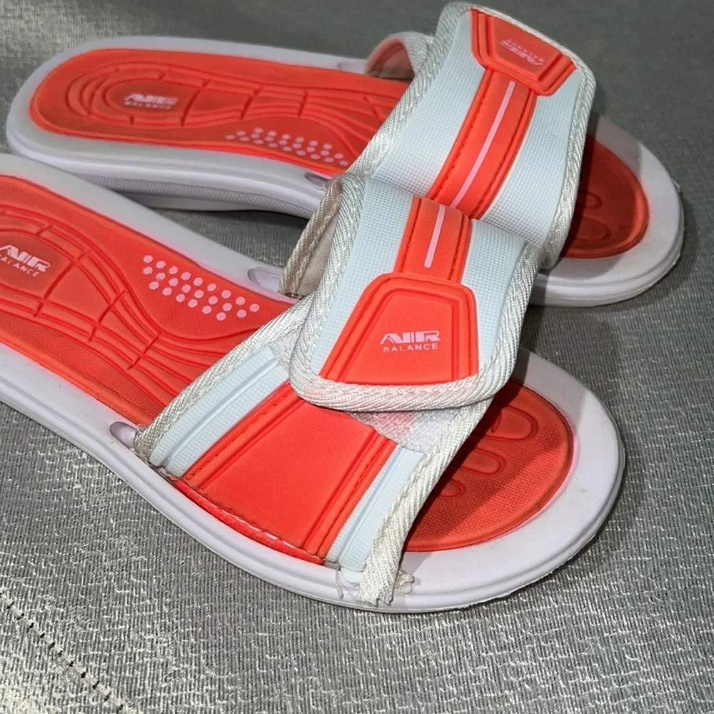 Air Balance Flip Flops Slide Beach Sandals Kids Size 2